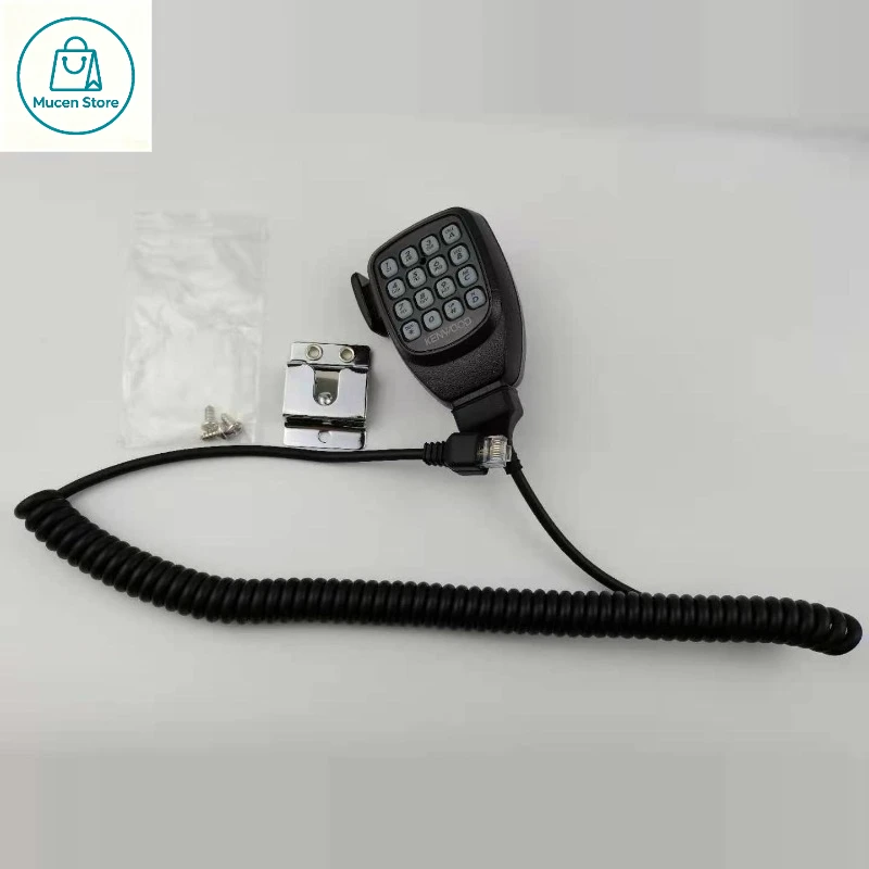 Compatible with Kenwood TM271 471 mobile radio, TM481 281 coded microphone/handheld controller/speaker microphone.