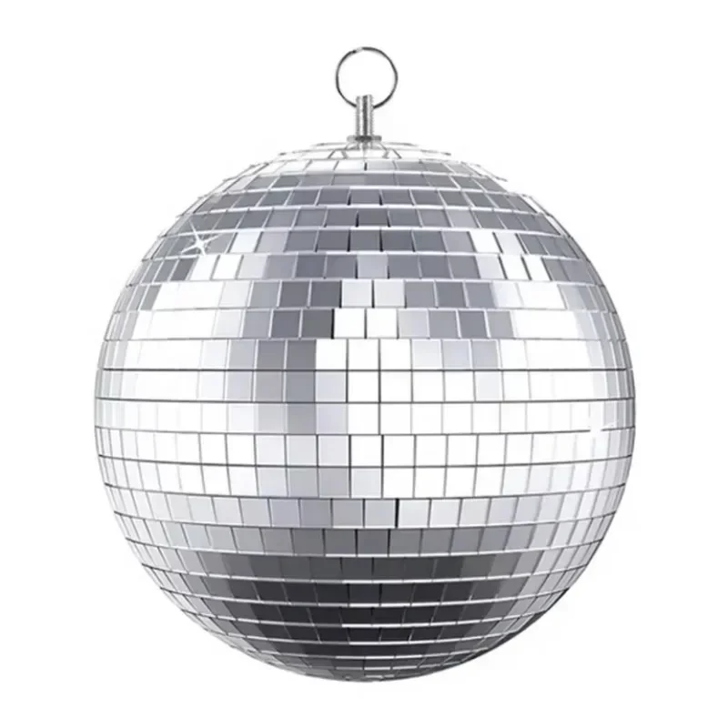 Large 100cm 40-Inch Disco Mirror Ball Christmas Decoration Stage Light For Party Event