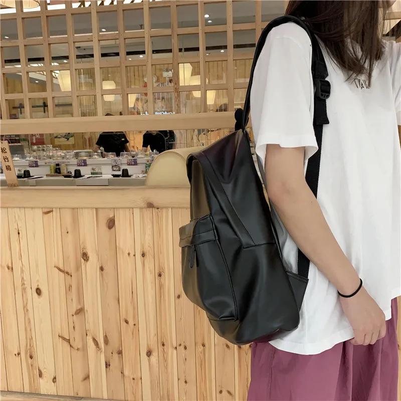 Neue weibliche Rucksack Dame hohe Kapazität pu wasserdichten College-Rucksack trend ige Frauen Laptop Schult aschen niedlichen Mädchen Reisebuch Tasche