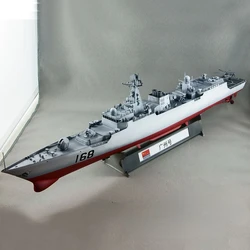 Assemble Warship Model 1/350 Simulation Guangzhou Frigate Light Missile Destroyer Battleship Kit