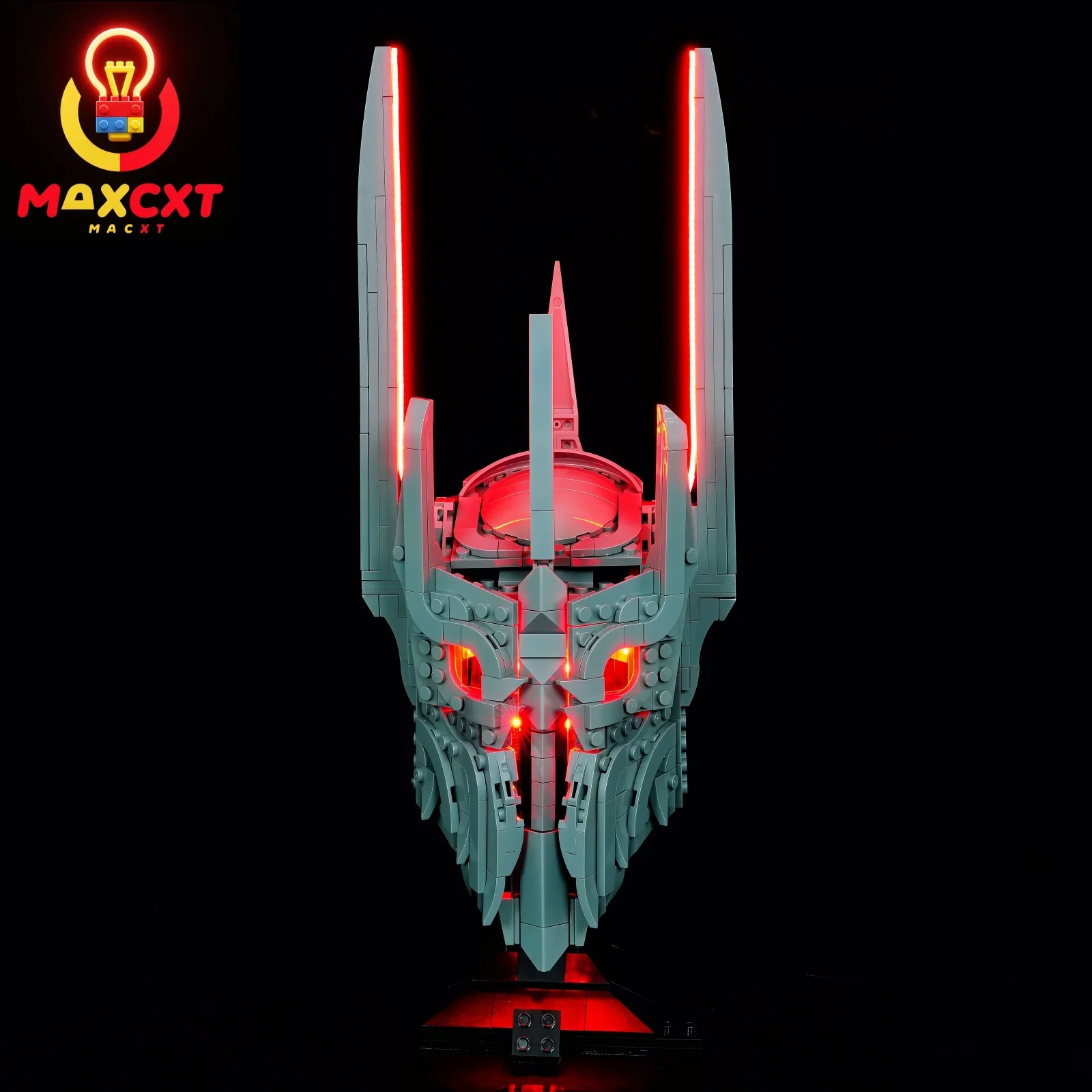 

MAXCXT LED Light For LEGO 11373 Sauron's Helmet DIY Decorative Lamp Not Include Lego Building Blocks Set
