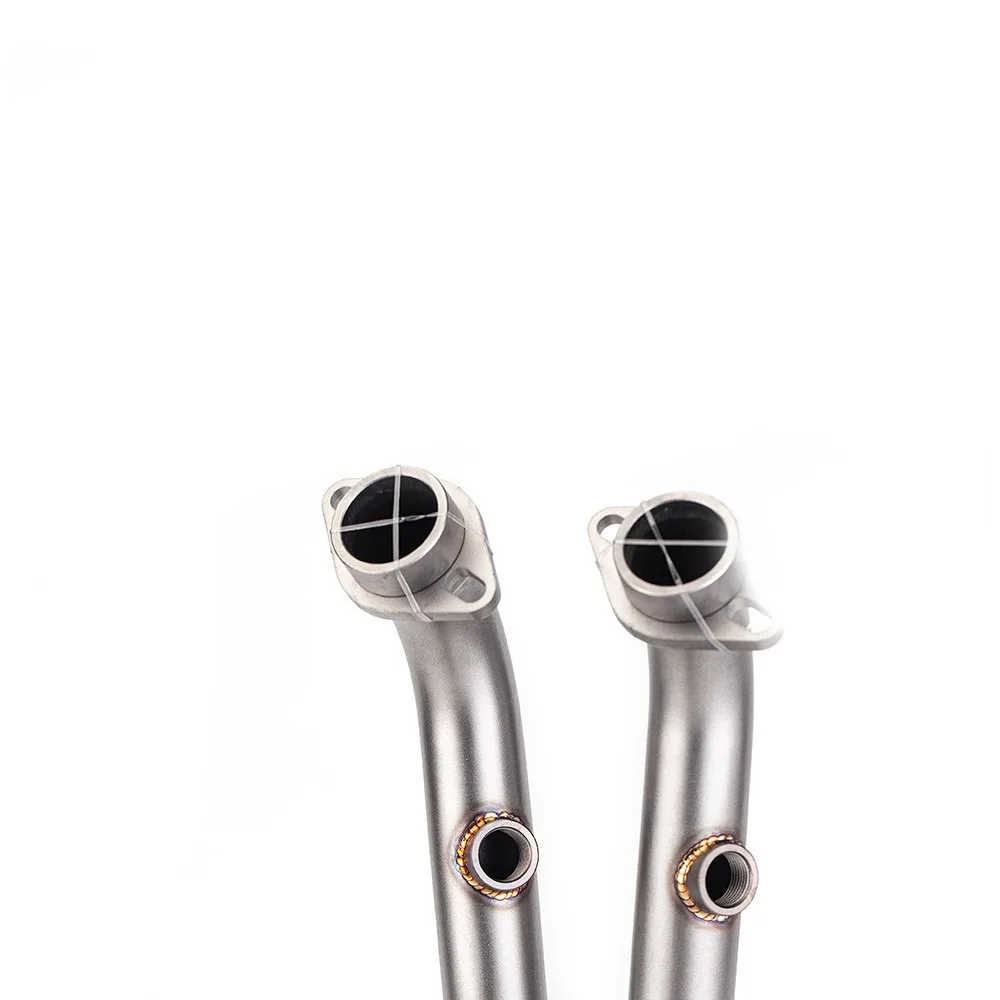 Auspuffsysteme für CF-Moto 450SR 450NK 2022-2024 Auspufftopf Krümmer Mittelrohr 51mm System Auspuffrohre – Detail 5