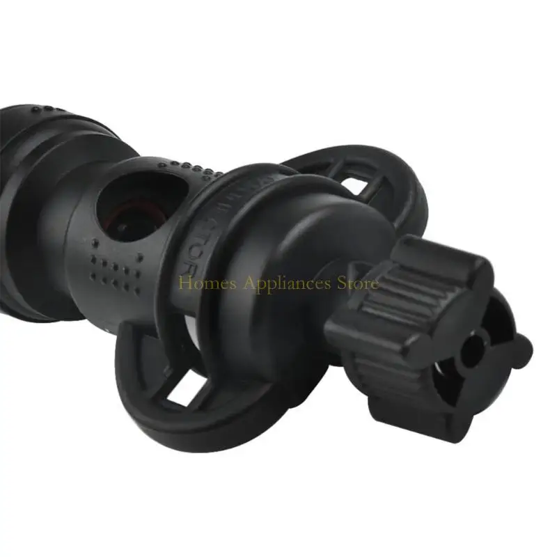 D0AB Set 5 valvole a farfalla Adattatore valvole a farfalla plastica per acqua