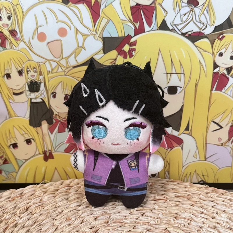 Valorant Anime Small Plush Keychain Sage Reyna Jett Stuffed Starfish Shape Doll Pendant Bag Accessory For Anime Game Fans