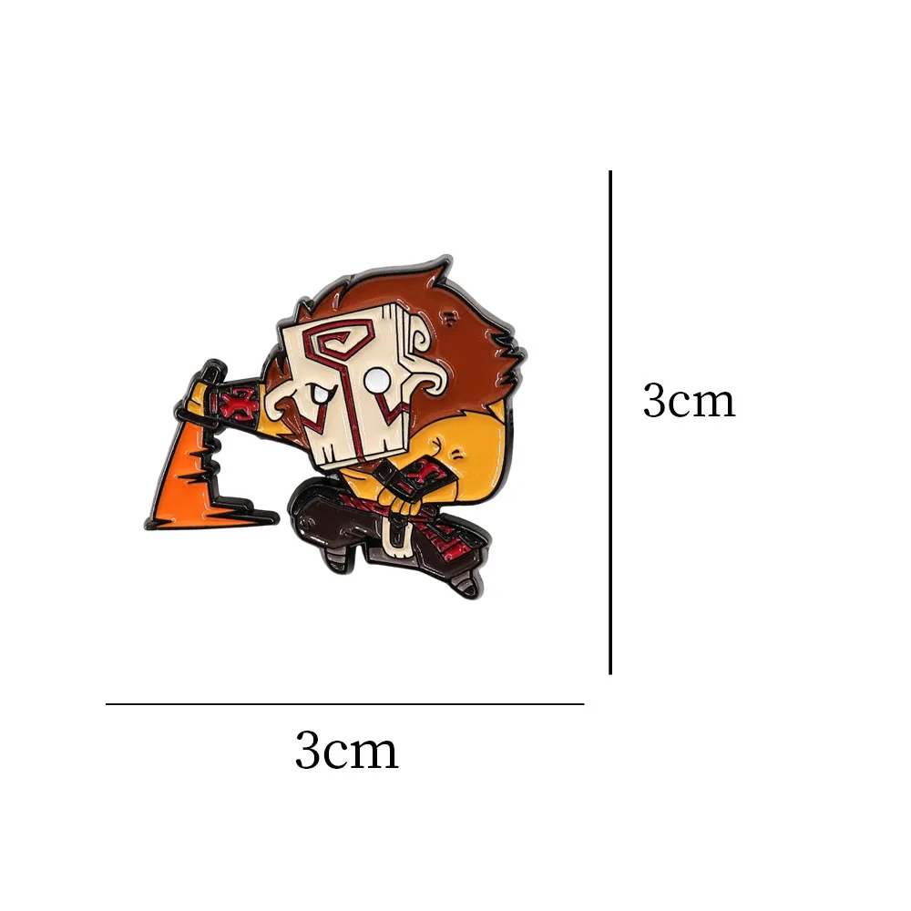 Juggernaut-Badge Dota-2Game Character Inspiration Brooch Hat Backpack Accessory Gifts