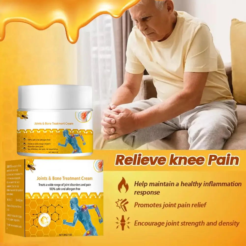 30g Joint Repair Cream Relieve Knee Pain Lumbar Spine Shoulder Bone Soreness And Ointment Joint Muscle Neck T3D0