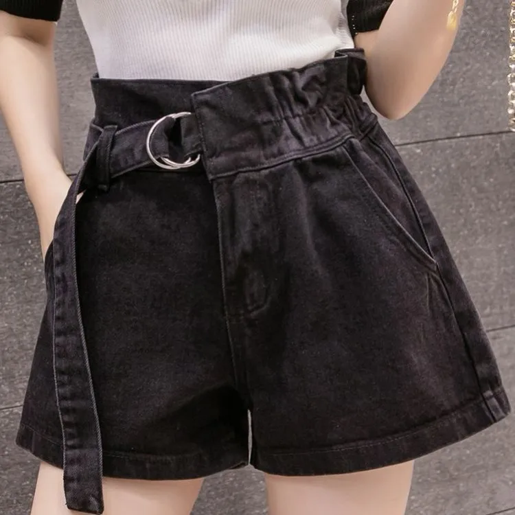 반바지 여성 축제 레이브 보헤미안 태슬 하이 웨이스트 와이드 레그 프린지 프린트 에스닉 컬러풀 패치워크 스트리트 홀리데이 트렌드