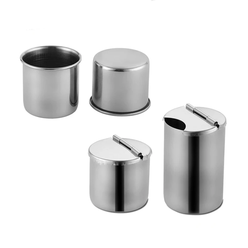 

1pc Stainless Steel Dental Disinfection Cotton Tank Medical Gauze Nursing Dressing Bottle Nurse Box Dentistry Tools