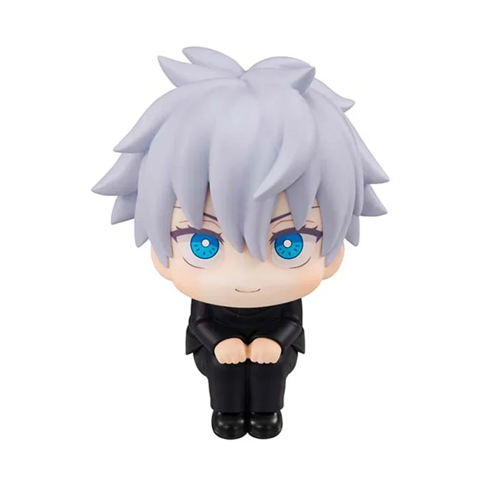 10 cm Jujutsu Kaisen Q-Sitzende Anime-Figur, PVC-Modell, Yuji Gojo Megumi Nobara Figur, Auto-Desktop-Dekoration, Geschenk für Anime-Liebhaber – Detail 7