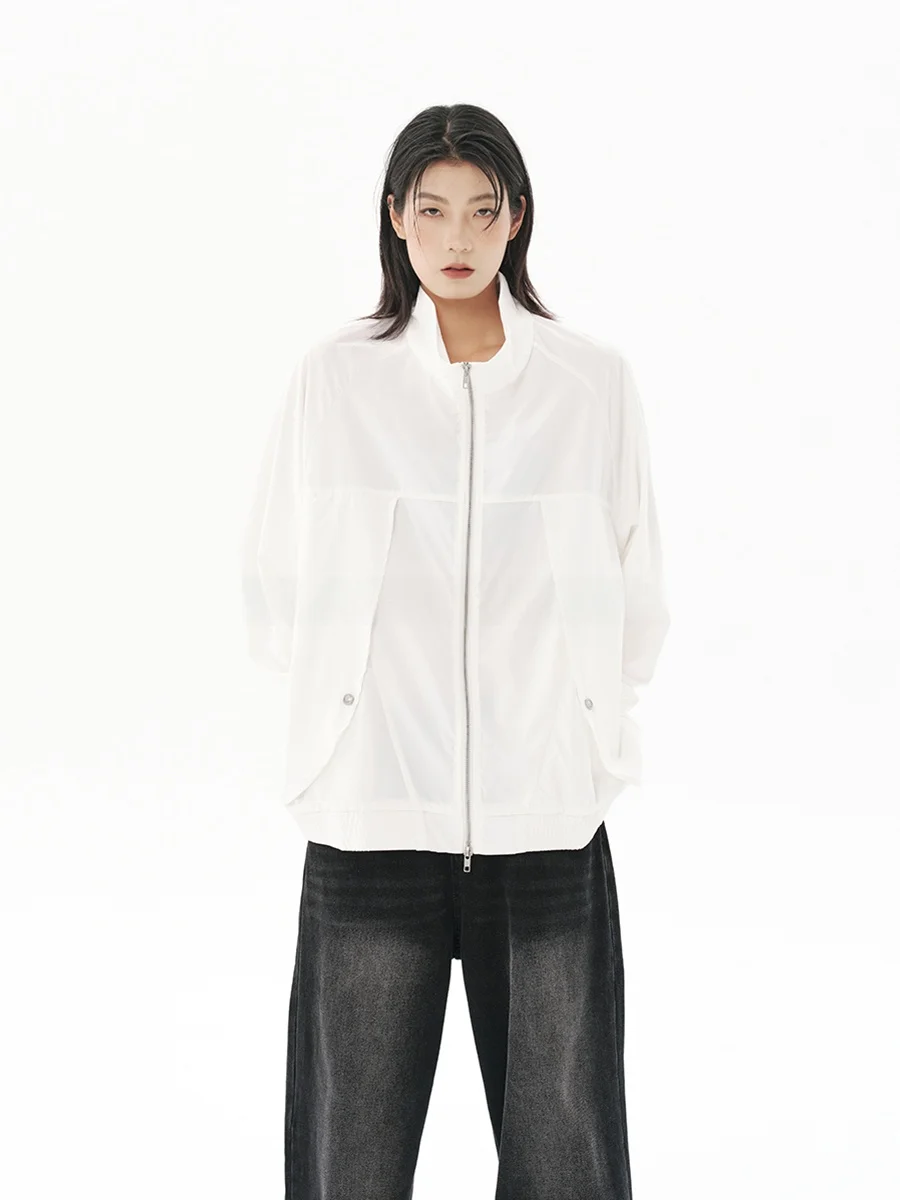 

Куртка Bla Earthquake Pes Fibre Original Yarn с защитой от солнца и УФ-излучения, свободного кроя, с длинными рукавами, для уличной моды