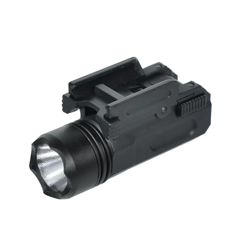 Airsoft Mini Pistol Light QD Quick Detach Handgun Flashlight LED Rifle Gun Tactical Torch 20mm Rail Fit Glock 17 19 18C 24