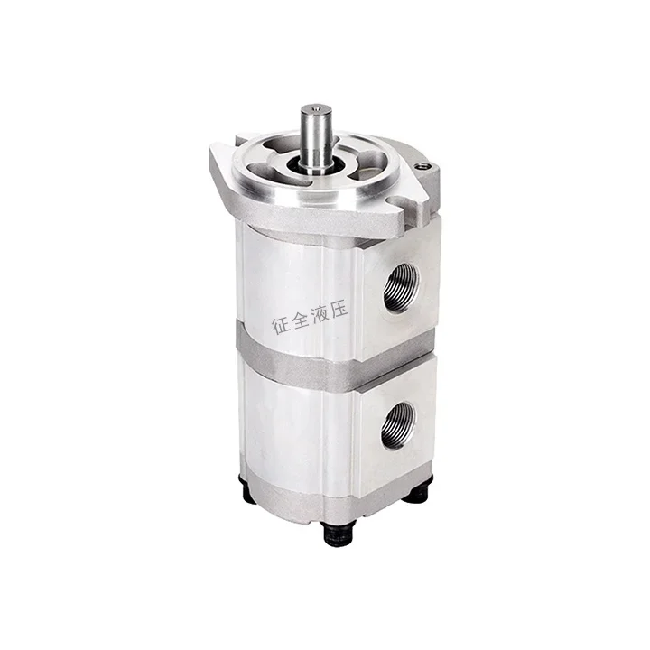 

Zhengquan HGP-33A-F6/6R double gear pump hydraulic high pressure oil pump is used for power plant and small hydraulic system