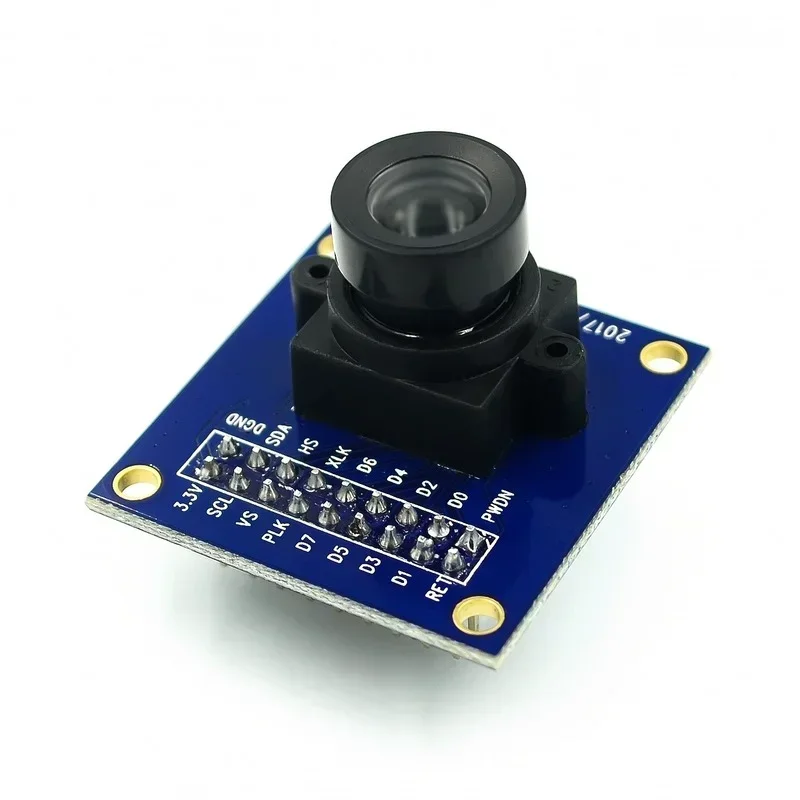 1 pcs OV7670 Camera Module Supports VGA CIF Auto Exposure Control Display Active Size 640X480 for Arduino  Cables Adapters