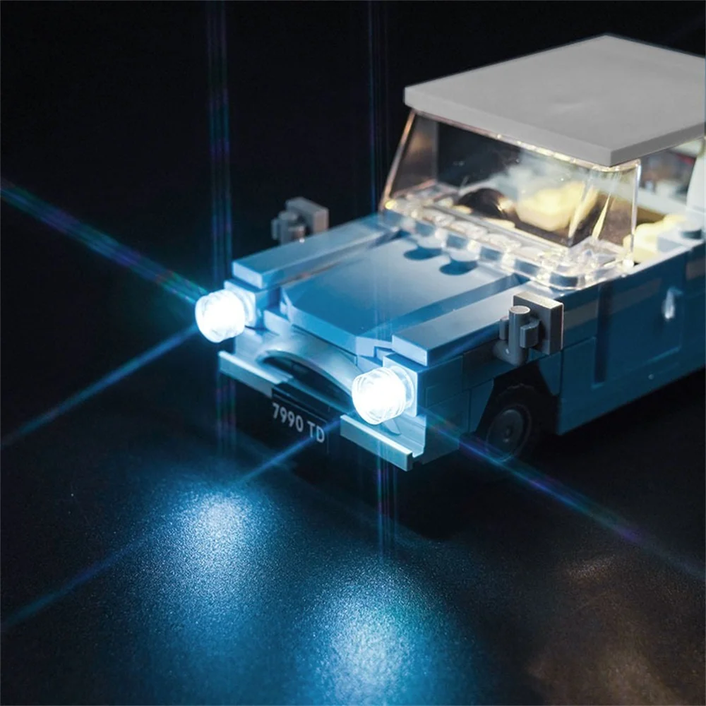 مجموعة الإضاءة لـ Lego Flying Ford Anglia 76424 لا تشمل مكعبات البناء (مجموعة إضاءة LED فقط)