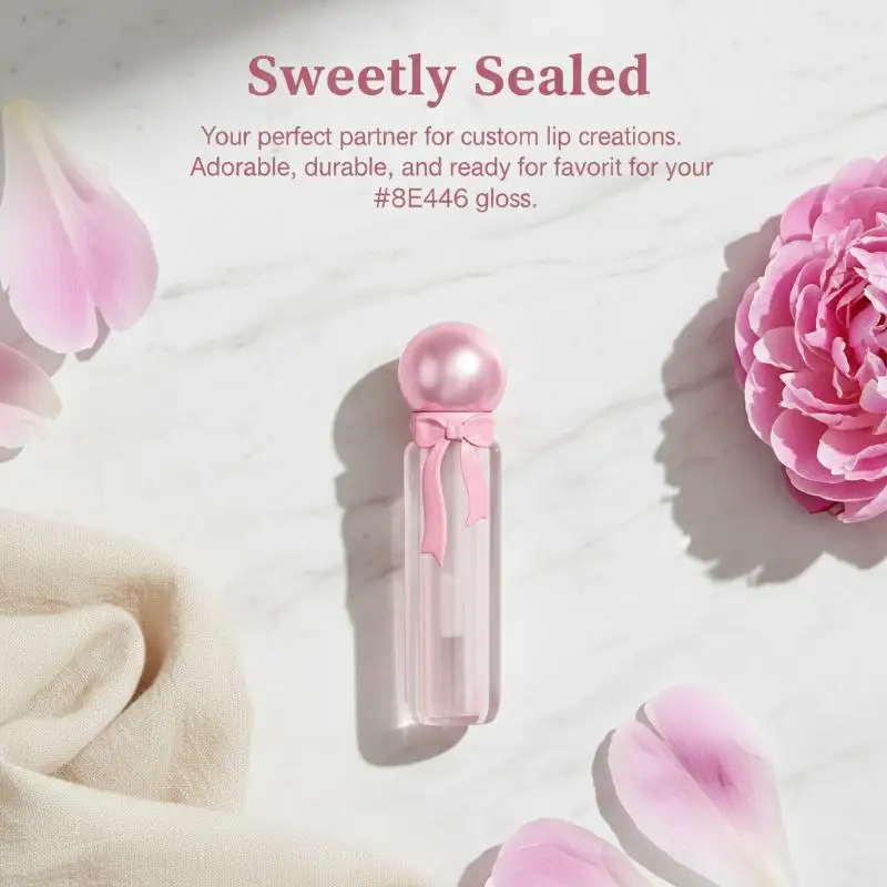 6ml Small Lip Gloss Tubes Transparent Plastic Refillable Containers for Travel DIY Makeup Sample Storage view 4