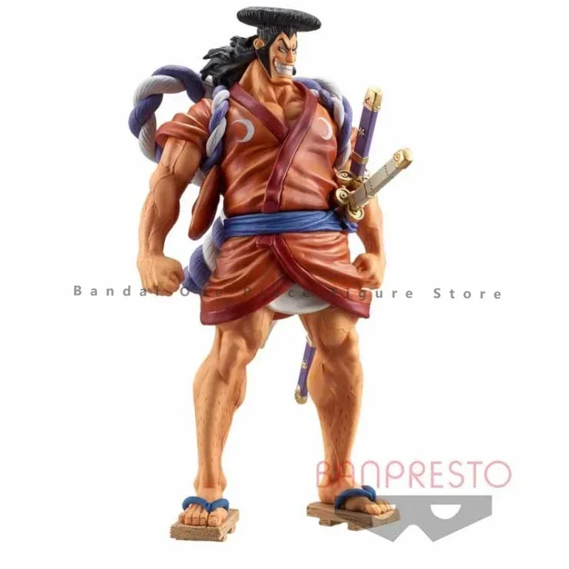 In Stock Original Bandai BANPRESTO DXF THE GRANDLINE MEN Wano Kuni Kozuki Oden Action Figures Toys Gifts Model Anime Genuine