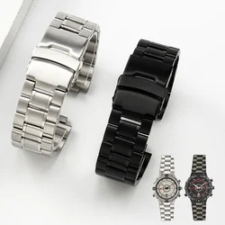 For Timex Tide Strap Tw2r55500 T2n720 T2n721 T2n739 Convex Watch Strap Watchband Belt16mm Solid Stainless Steel Watch Band