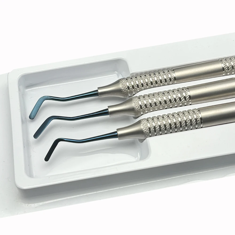 

3 Pcs Dental Composite Resin Filling Spatula Kit for Dentist Repair & Restoration
