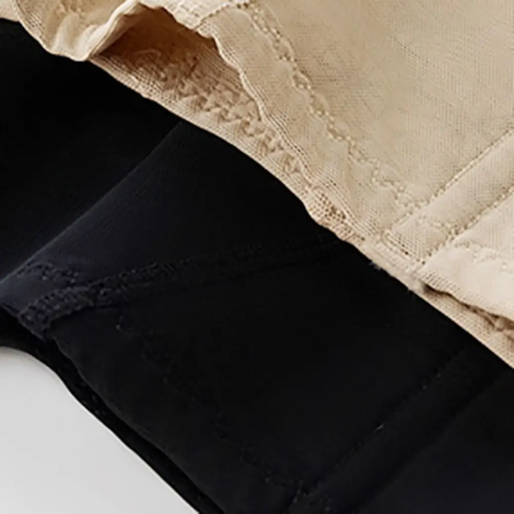 

Дышащие бесшовные женские трусики с высокой талией, кружевом и цветочным узором, корректирующее белье, утягивающее фигуру, женское нижнее белье