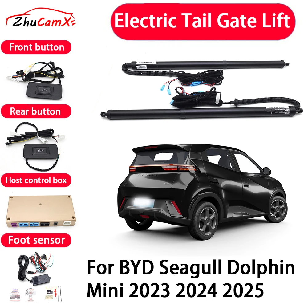 

ZhuCamX Car Automatic Electric Tail Gate Lift Tailgate Assist System for BYD Seagull Dolphin Mini 2023 2024 2025