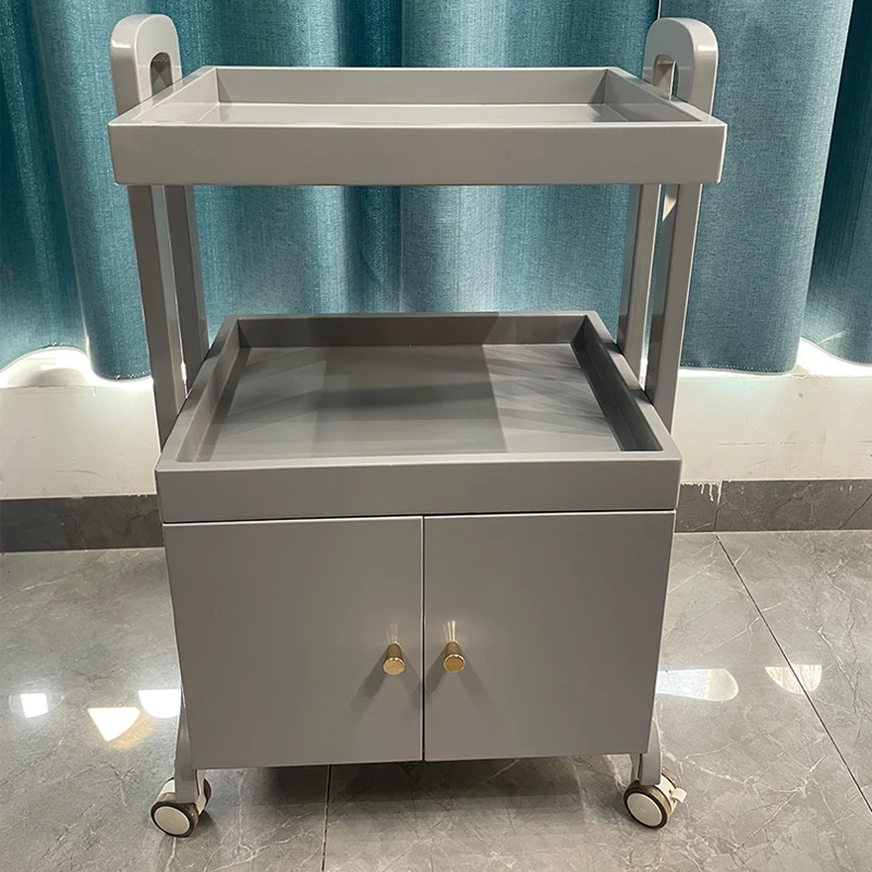 Lash Trolley Furniture Pedicure Organizer Cart With Wheels Hair Professional Beauty Salon Spa Auxiliary Dental Iron