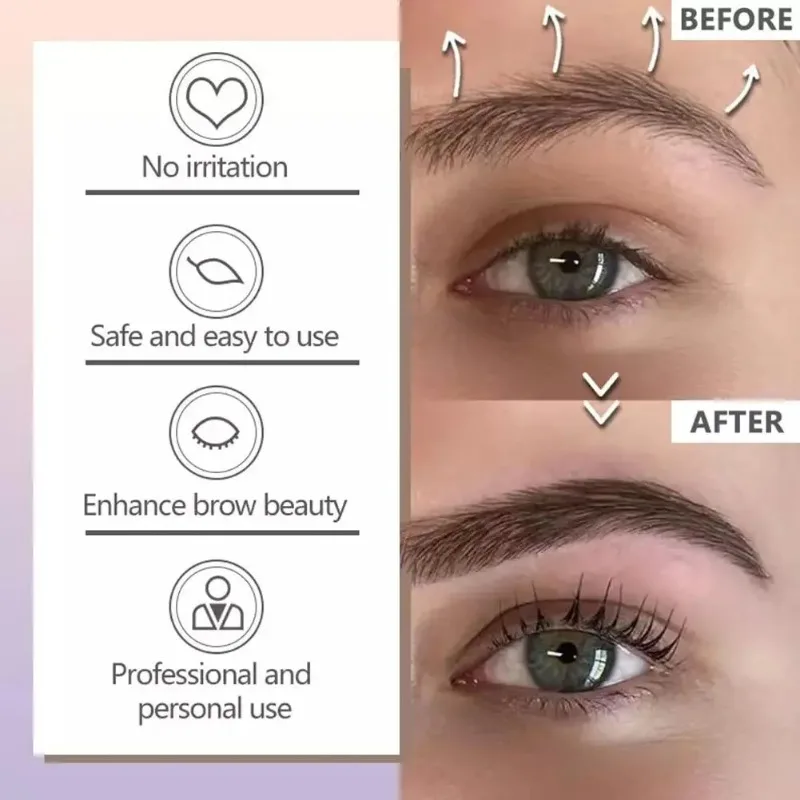 Professional Series Henna Eyelash Eyebrow Dye Tint 15-minute Fast Gel Eyelash Brown Black Color Tint Cream Kit Brow Enhancers