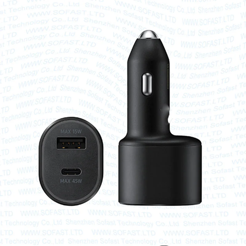60W For Samsung Car Charger 1A1C Super Fast Charging Pd Usb C Auto Cargador 45w For Galaxy S24 S23 S22 S21 Note 20 Ultra A55 A54 - náhled 2