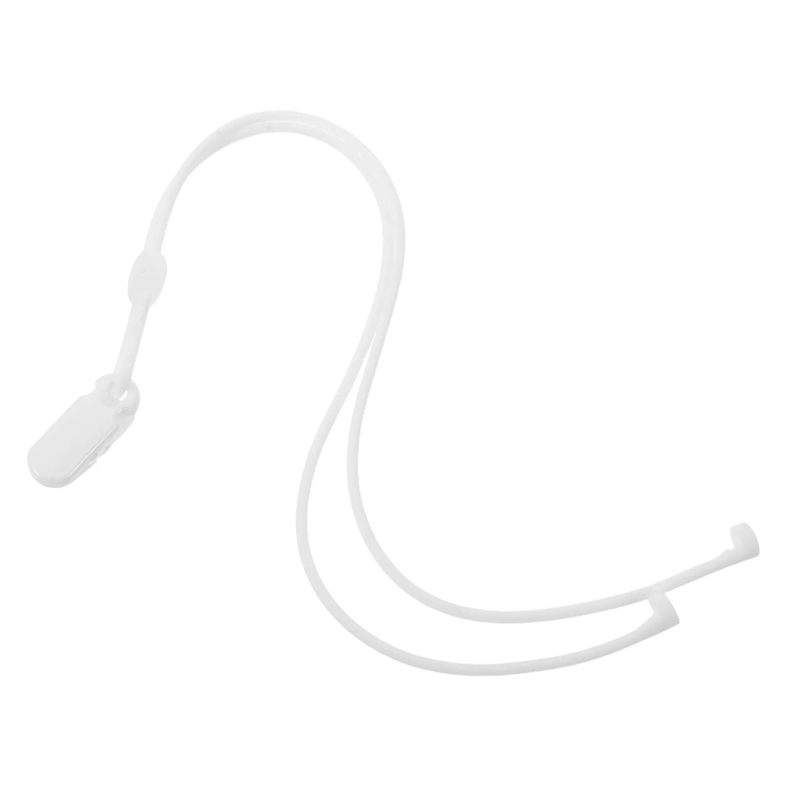 Hearing Aid Anti-Loss Rope Silicone Lanyard with Binaural Connection Lightweight Comfortable Retention Cord for Bte Aids Seniors