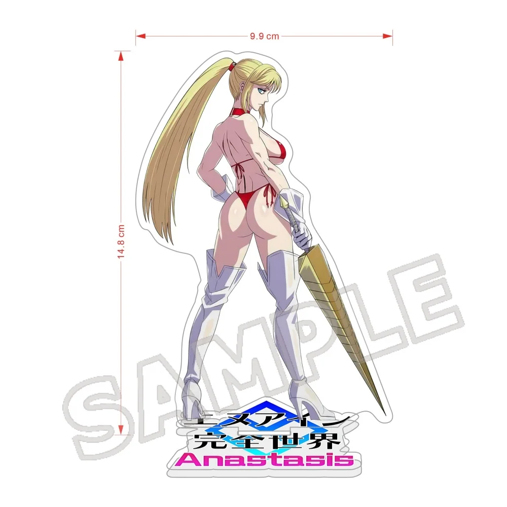 Game Ennain Complete World Anastasis 15cm Acrylic keychain Stand Anastasis Celestia Beatrice Character Table Decor Gift