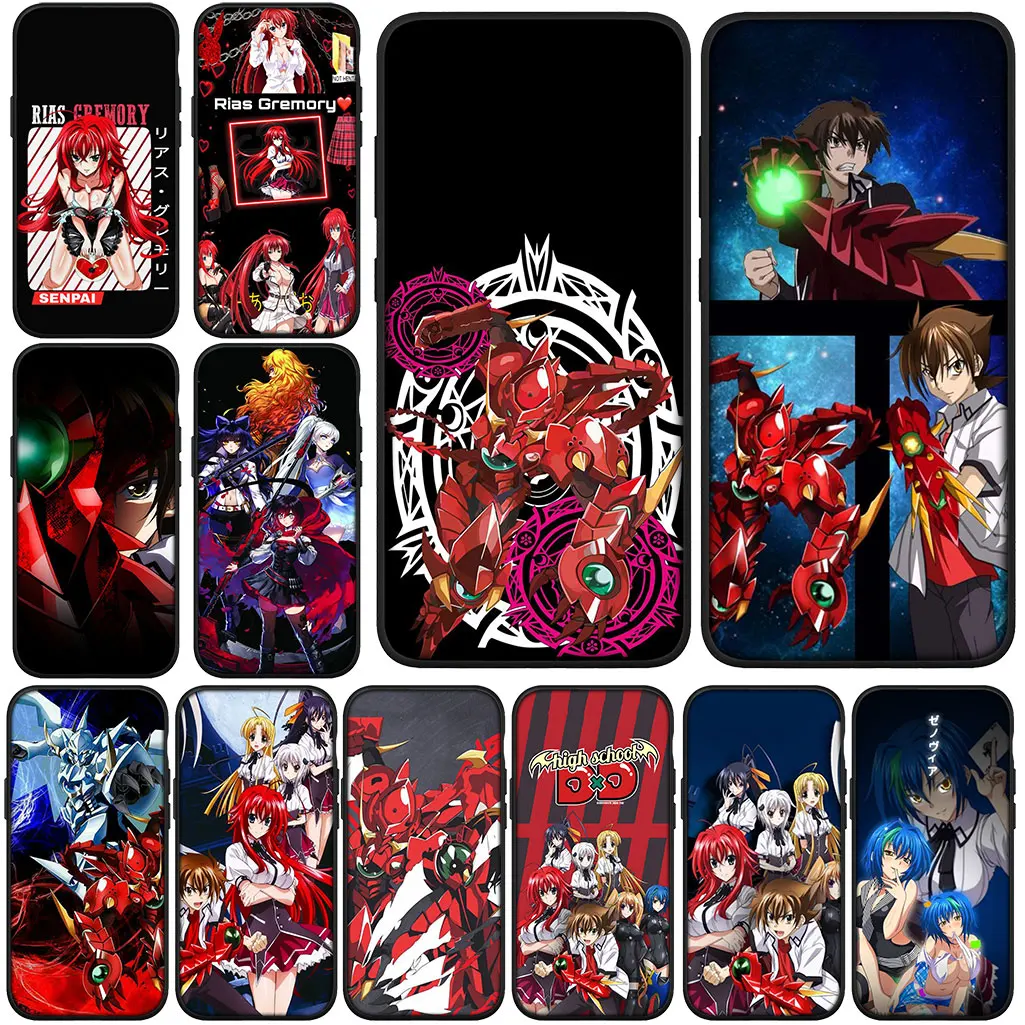 Мягкий чехол для Samsung Galaxy S25 S24 S23 Fe Ultra Plus S7 Edge A13 A15 A05 A06 A16 High School DxD Comics Cover Чехол для телефона