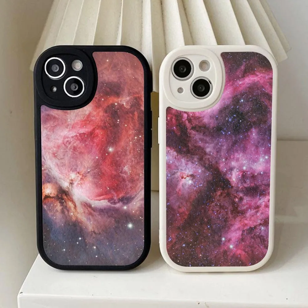 

Starry Sky Universe Phone Case Hard Leather For iPhone 14 13 12 Mini 11 14 Pro Max Xs X Xr 7 8 Plus Fundas