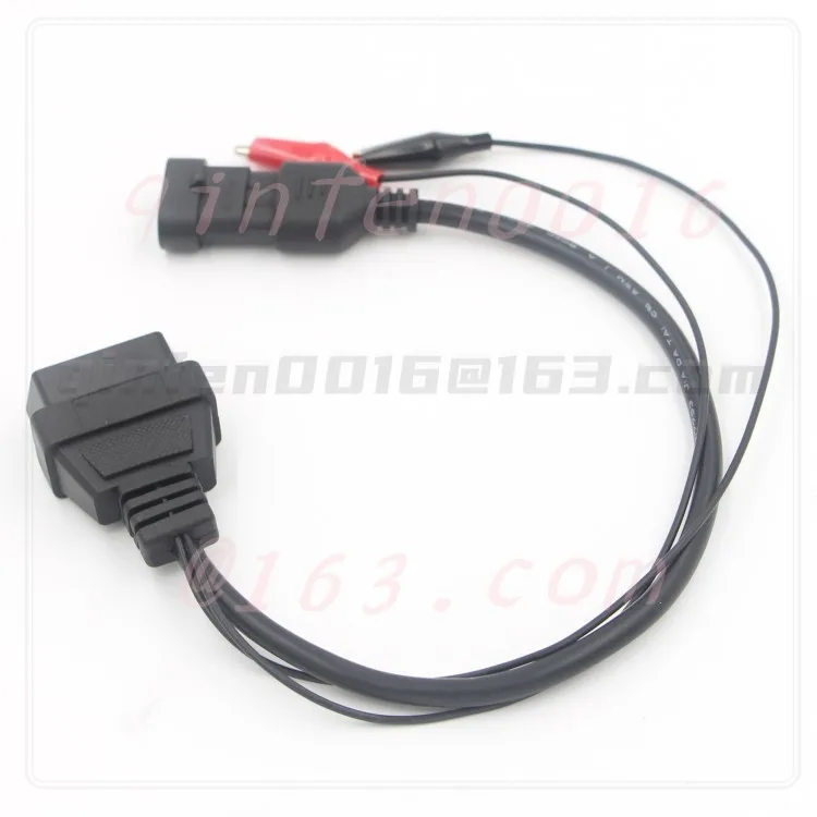 For Fiat 3pin Alfa Lancia To 16 Pin OBD2 Detecting and Diagnosing Adapter Cables