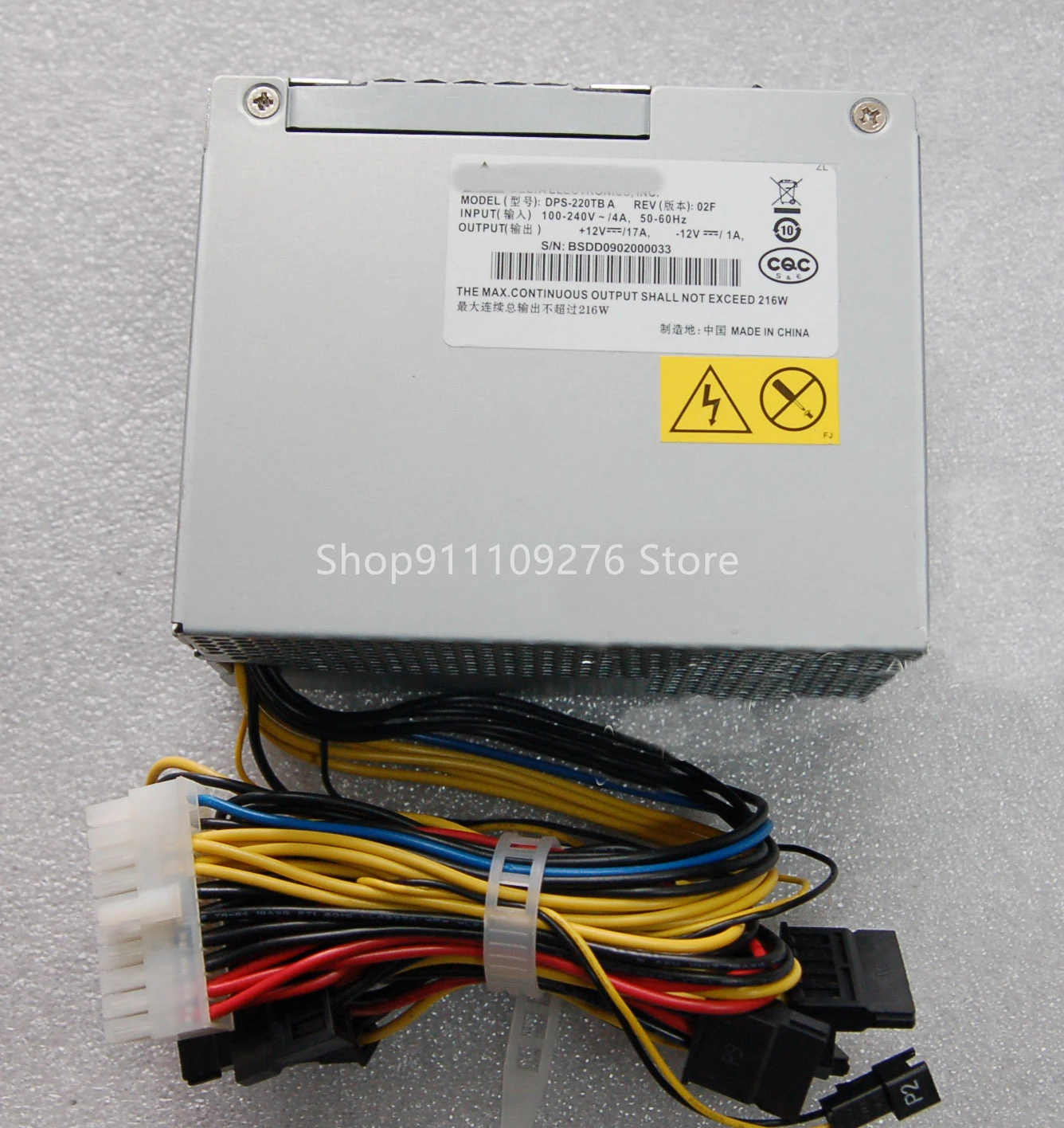 

Оригинальный блок питания для DVR DPS-220TB A/B/C PUD220M MAX 220 Вт 8 * SATA