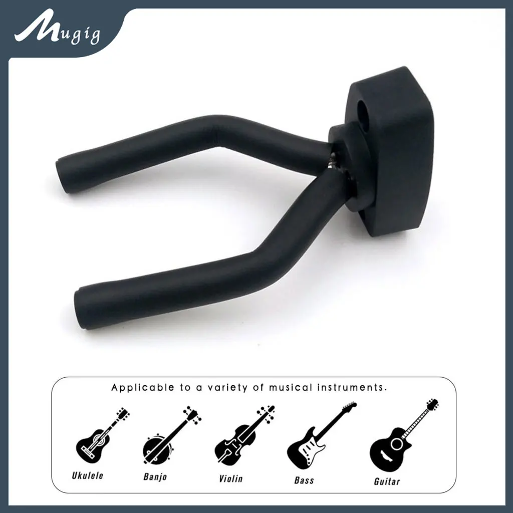 

1PC Guitar Holder Wall Mount Stand Soporte Guitarra Parts &Guitarra Accessories Home Instrument Display Guitars Hook Wall Hanger