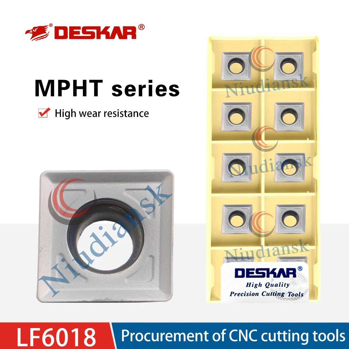 

MPHT060304/080305/120408-SM LF6018 CNC Lathe Three Sided Milling Cutter Inserts Cutting Turning Tool Processing Stainless Steel