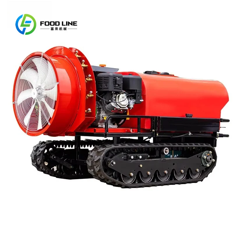 Customized Crawler Orchard Sprayer with Strong Air Flow Low Noise Operation Bulk Purchase Discount Available mist blower