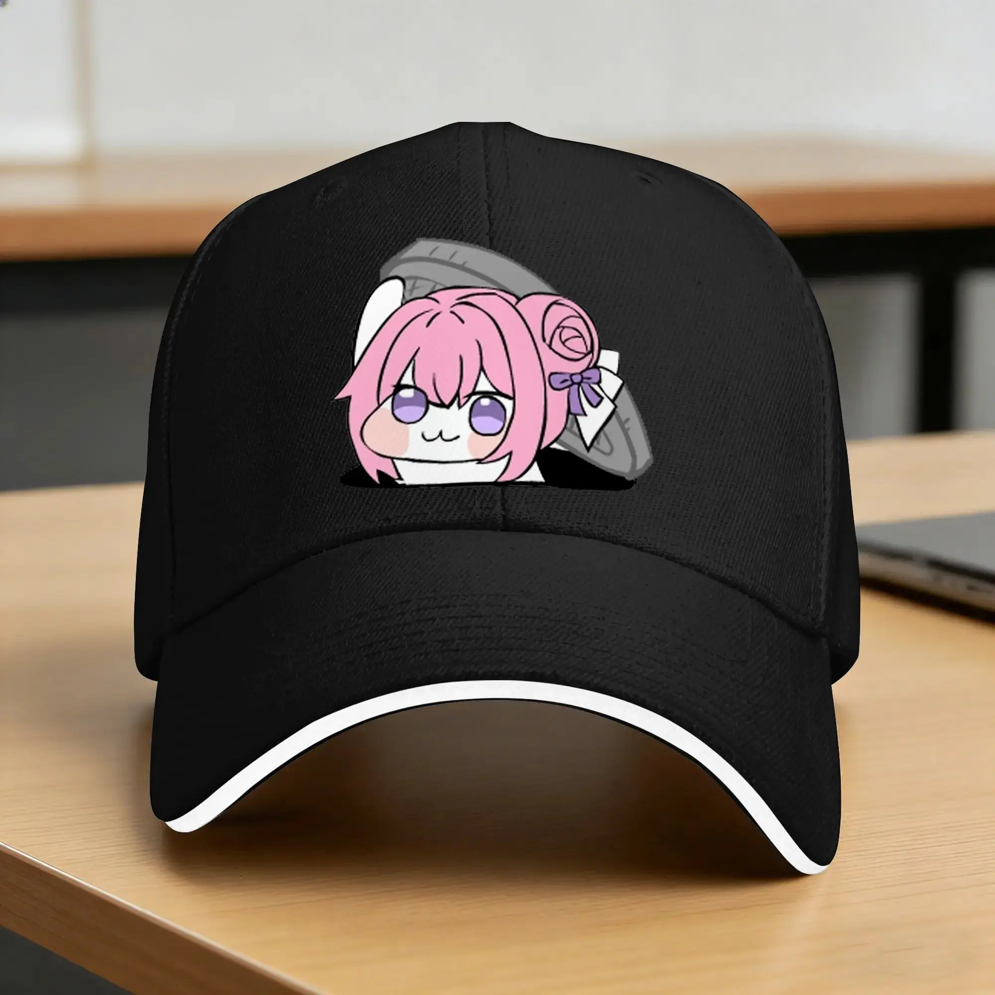 Doro Emerging from Sewers Meme Baseball Cap  Outdoor Sports Stylish Print Sun Trucker Hat Female Male Sun-Proof Baseball Caps
