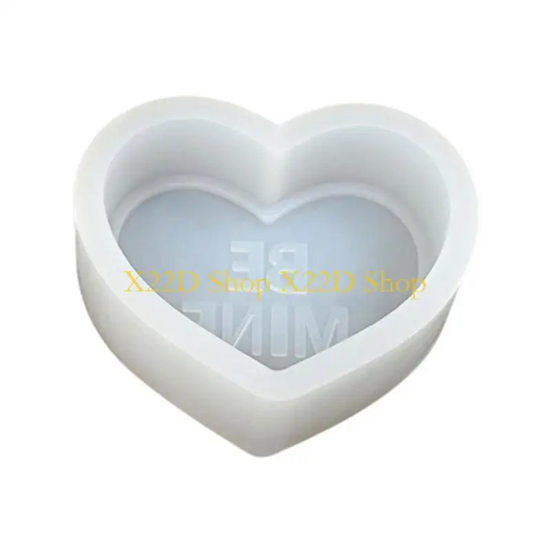 

X22D Heart Silicones Molds Fondant Silicones Molds for Chocolate Baking