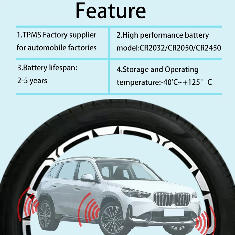 433MHz Reifendrucksensor für Mercedes-Benz C-Klasse[W206] E-Klasse[W213] GLC[X254] GLE[V167] GLB[X247] Auto-TPMS A0009054104 – Detail 4