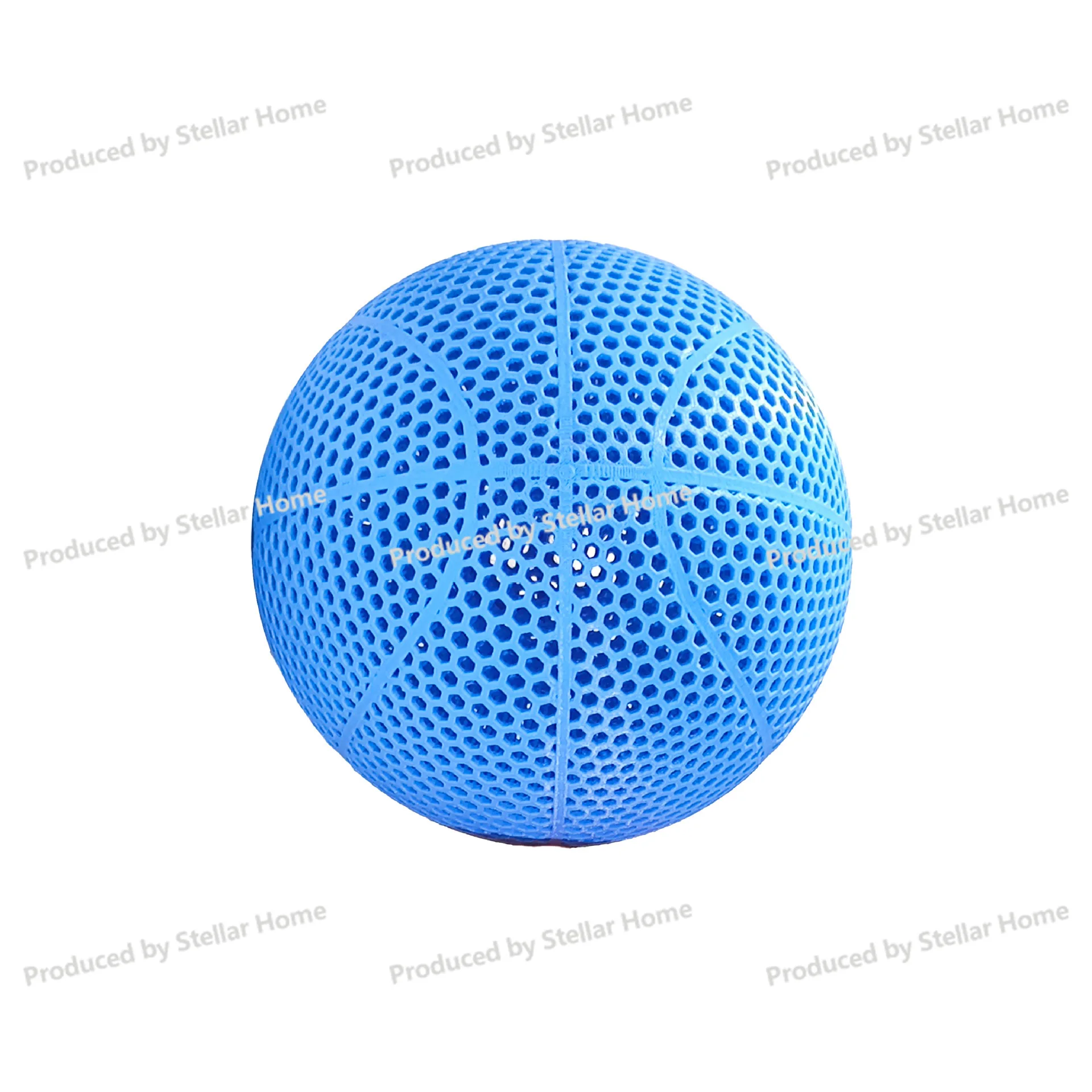 

3D Printed Basketball High Elasticity No Inflation Hollow Indoor Outdoor Wear-Resistant Size 3 5 7 3D Printed Basketball
