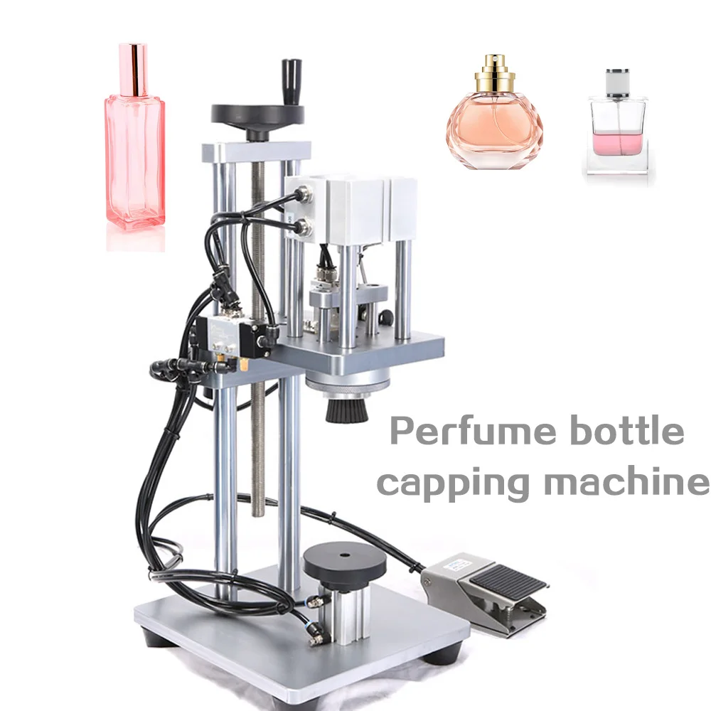 

High Quality Vial Perfume Glass Bottle Crimping Sealing Machine,Semi-Automatic Spray Bottle Capping Machine