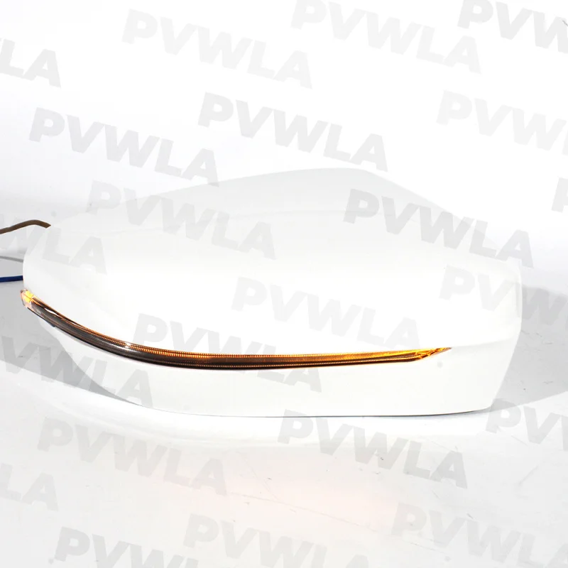 For BMW G30 G31 G32 G11 G12 1 Pc Right Side White Painted Rear Mirror Cover With Turn Signal 51167422720