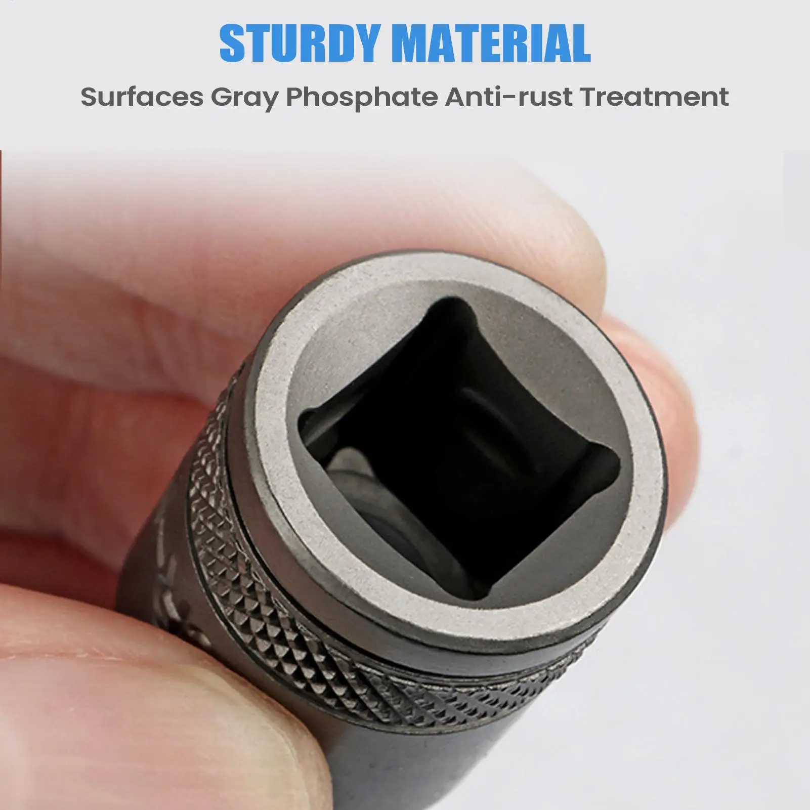 Stripped Bolt Extractor 33 Piece Shock Resistant Universal Nut Removal Tool Lug Nut Removal Kit For Rusted Rounded-Off Stripped