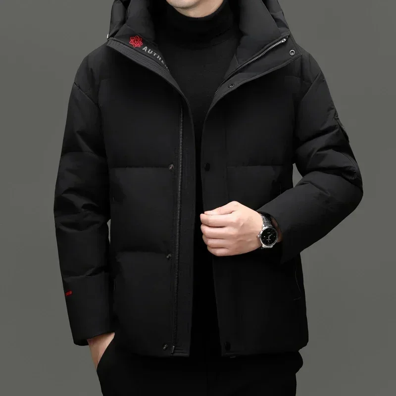 Short Down Jacket Designer Clothes Men 2025 New in Coats Lightweight Padded Jackets Duck Male Cold Coat for Winter