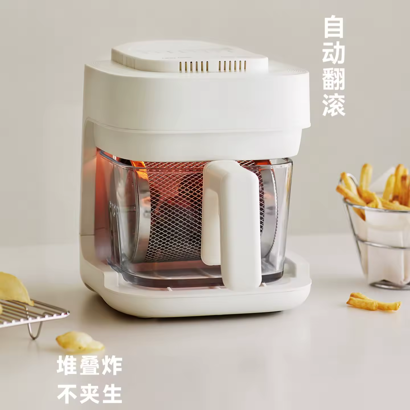 Air fryer small household no-turn cooking machine visual glass liner Buying Guide and Value Review