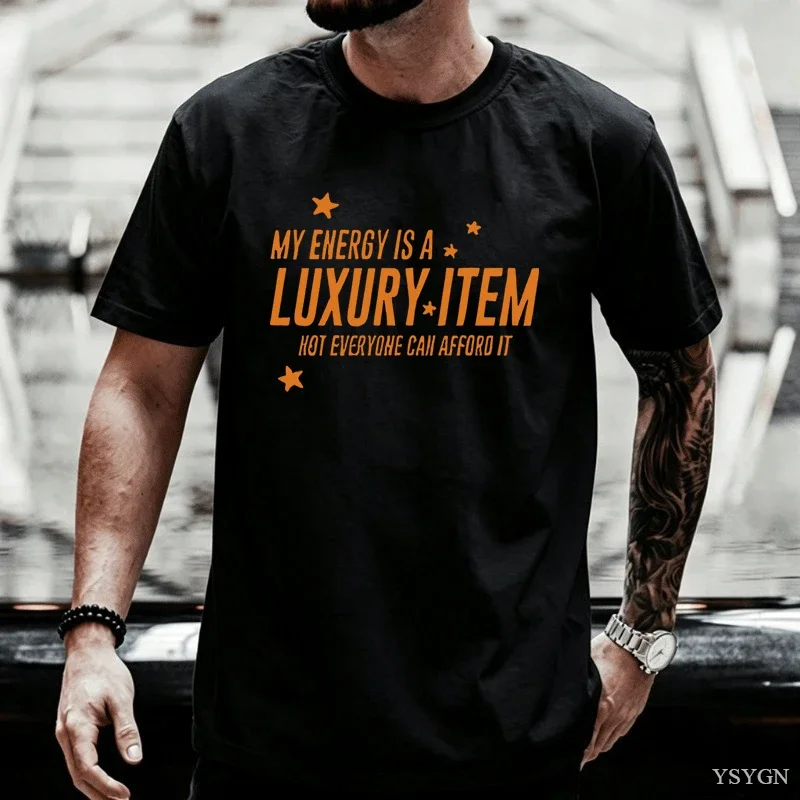 Your Energy Is A Luxury Item Women T Shirt The Life of A Showgirl Tee Music Concert Printed Graphci Tees Y2k T-shirts Streetwear
