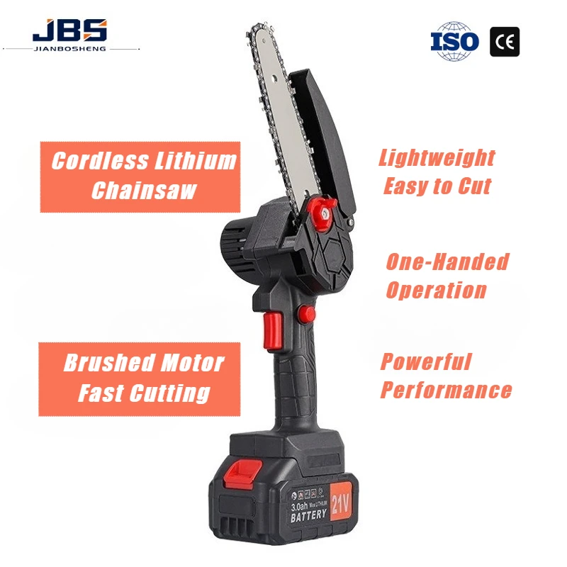 

Hot Sale Mini Cordless Chainsaw High Quality 4-Inch 6-Inch One-Handed Electric Chainsaw