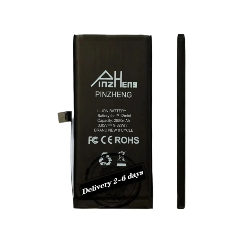 PINZHENG Hochleistungs-Ersatzakku für iPhone 12 mini – Platzsparende Energiezelle mit stabiler täglicher Ausdauer