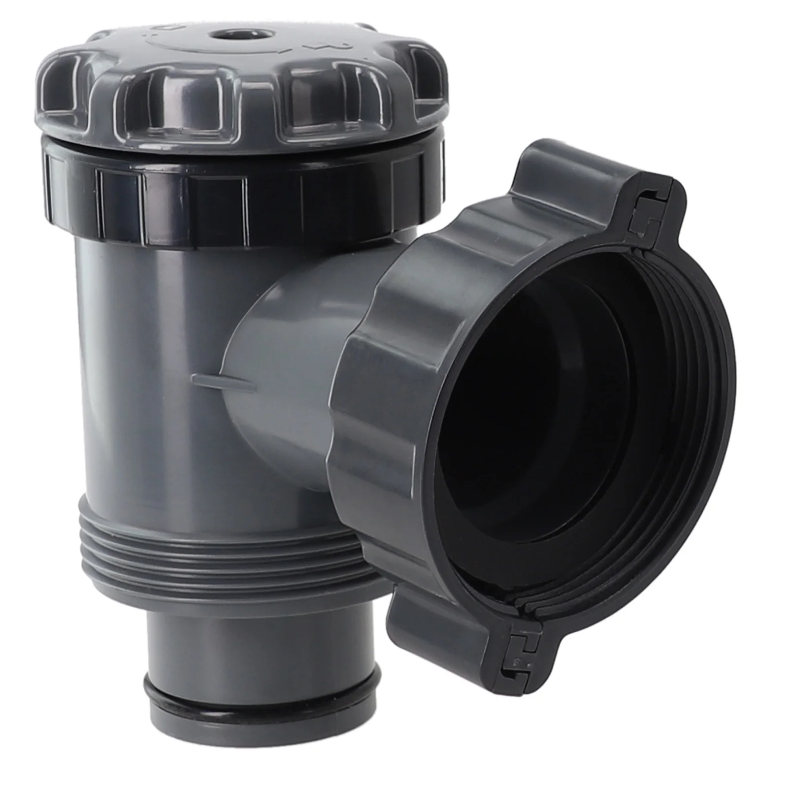 

Valve Plunger Valve Grey 38 Compatible Filter Pump Swimming Pool 2-1/2\\\\\\\" Threaded Connector Practical Brand New