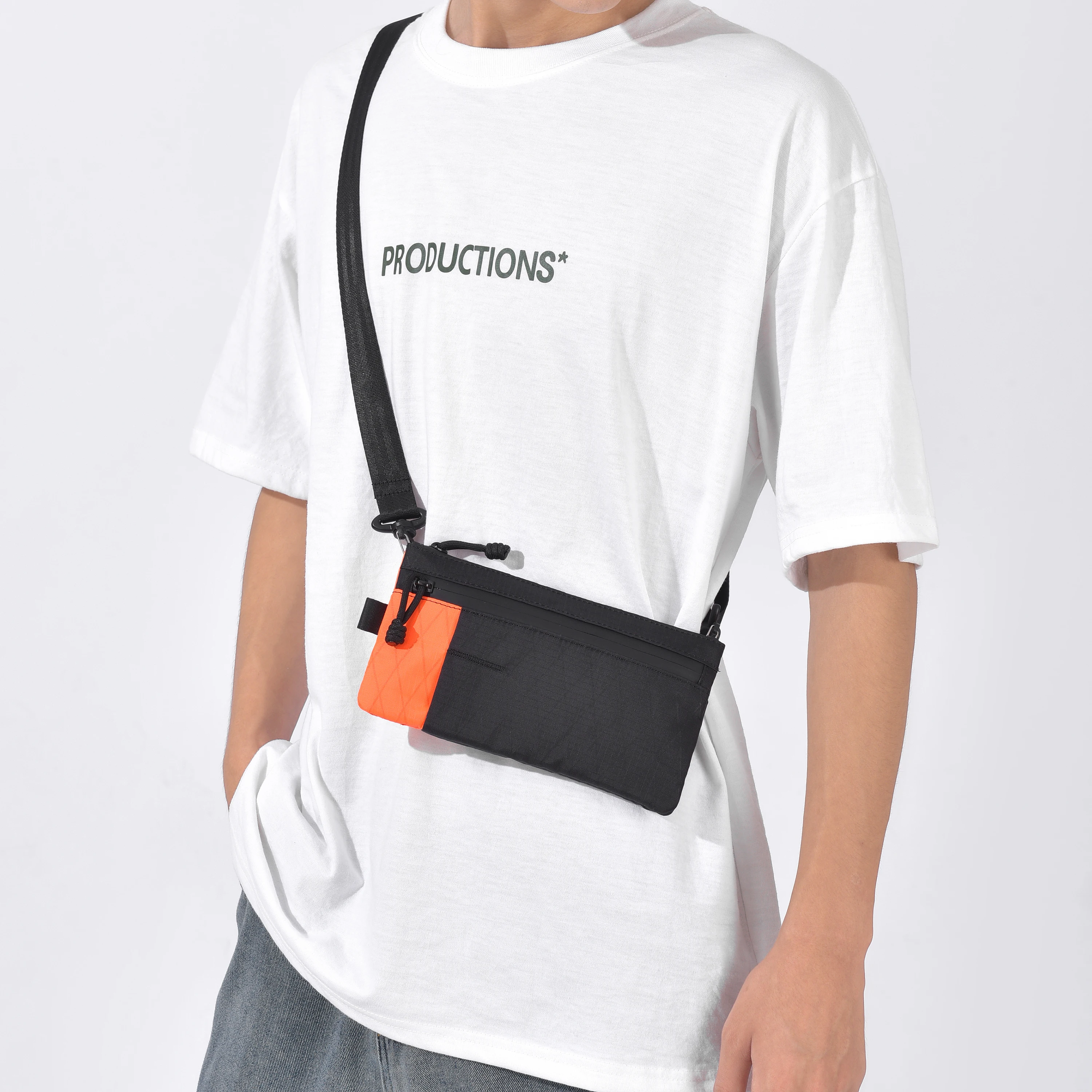 2‑in‑1 RFID Blocking EDC Wallet, XPAC Waterproof Multifunctional Clutch & Crossbody Bag, Travel Phone Passport Organizer Purse